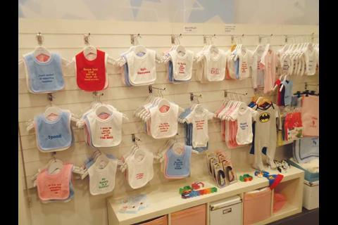 Bibs with personalised messages